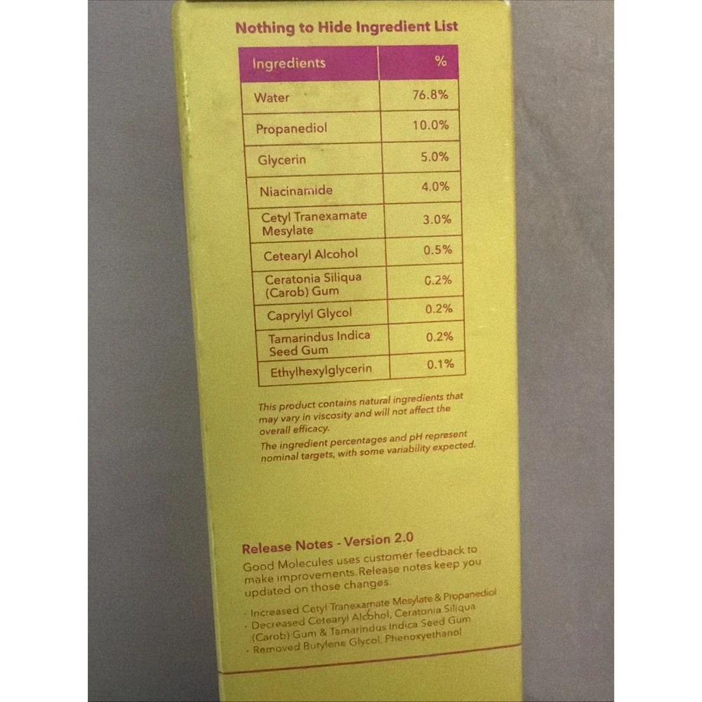 Good Molecules Discoloration Correcting Serum 75ml - 2.53 Fl Oz NEW